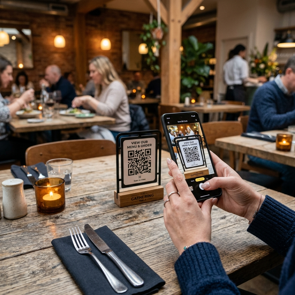 ByteFlow Customer Menu and Kitchen Display